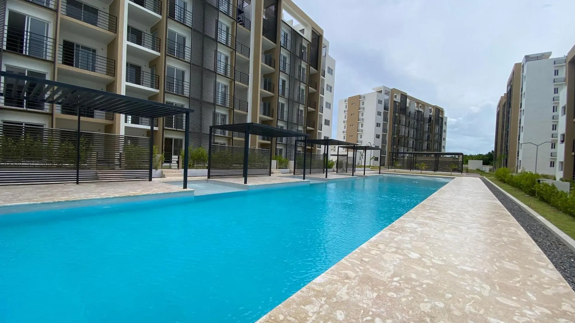 Апартаменты Ronya One Bedroom Pool And Barbacoa Las Canas Residential Close To The Airport Veron Пунта-Кана Доминиканская Республика